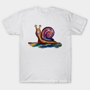 Brightly colored snail T-Shirt